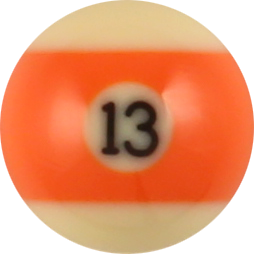 Aramith Premium Replacement Ball – #13 | Golden Break Billiards